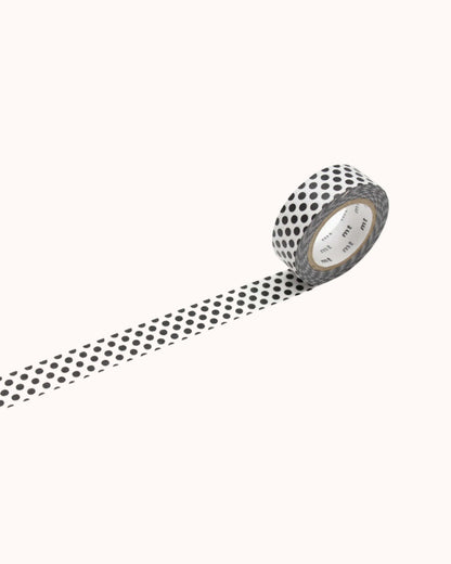 Washi Tape Dot Black