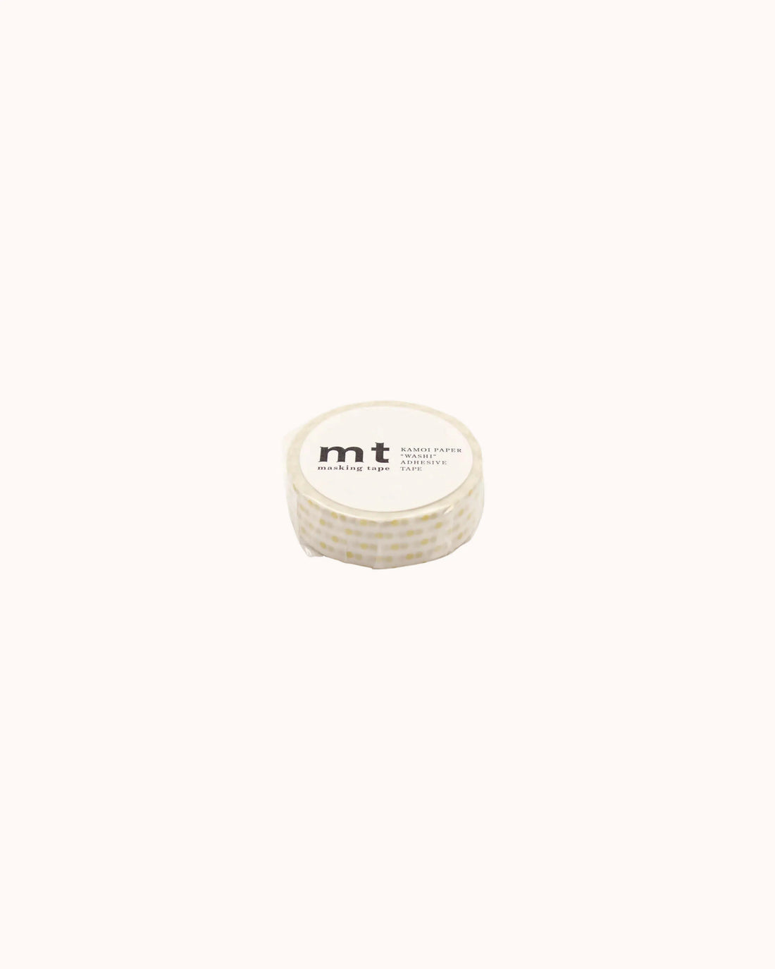 Washi Tape Mini Dot Gold