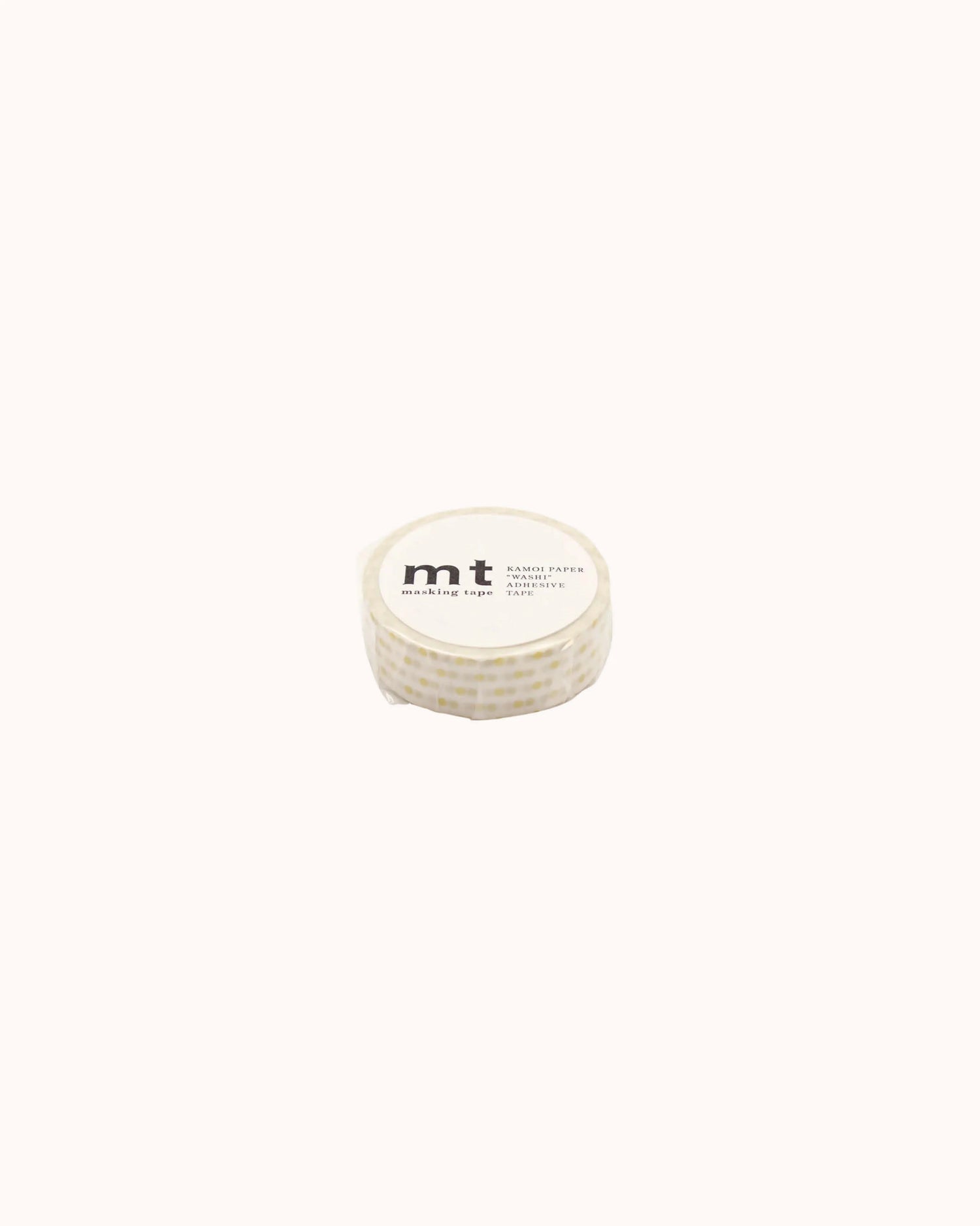Washi Tape Mini Dot Gold