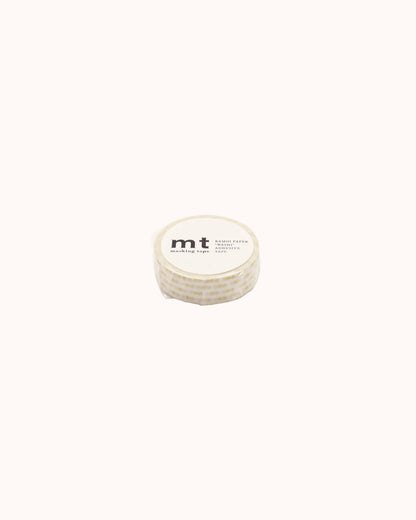 Washi Tape Mini Dot Gold