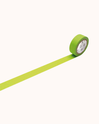 Washi Tape Matt Gelbgrün