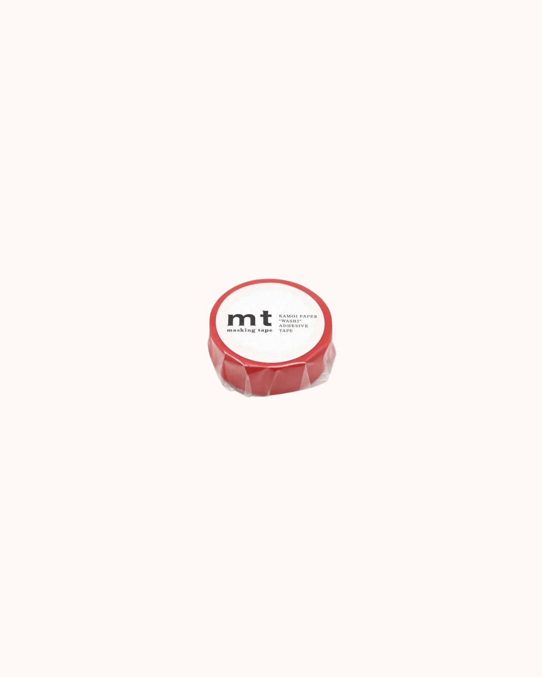 Washi Tape Matt Rot