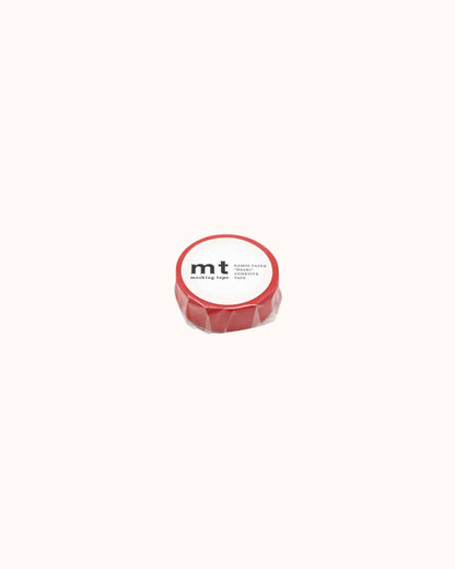 Washi Tape Matte Red