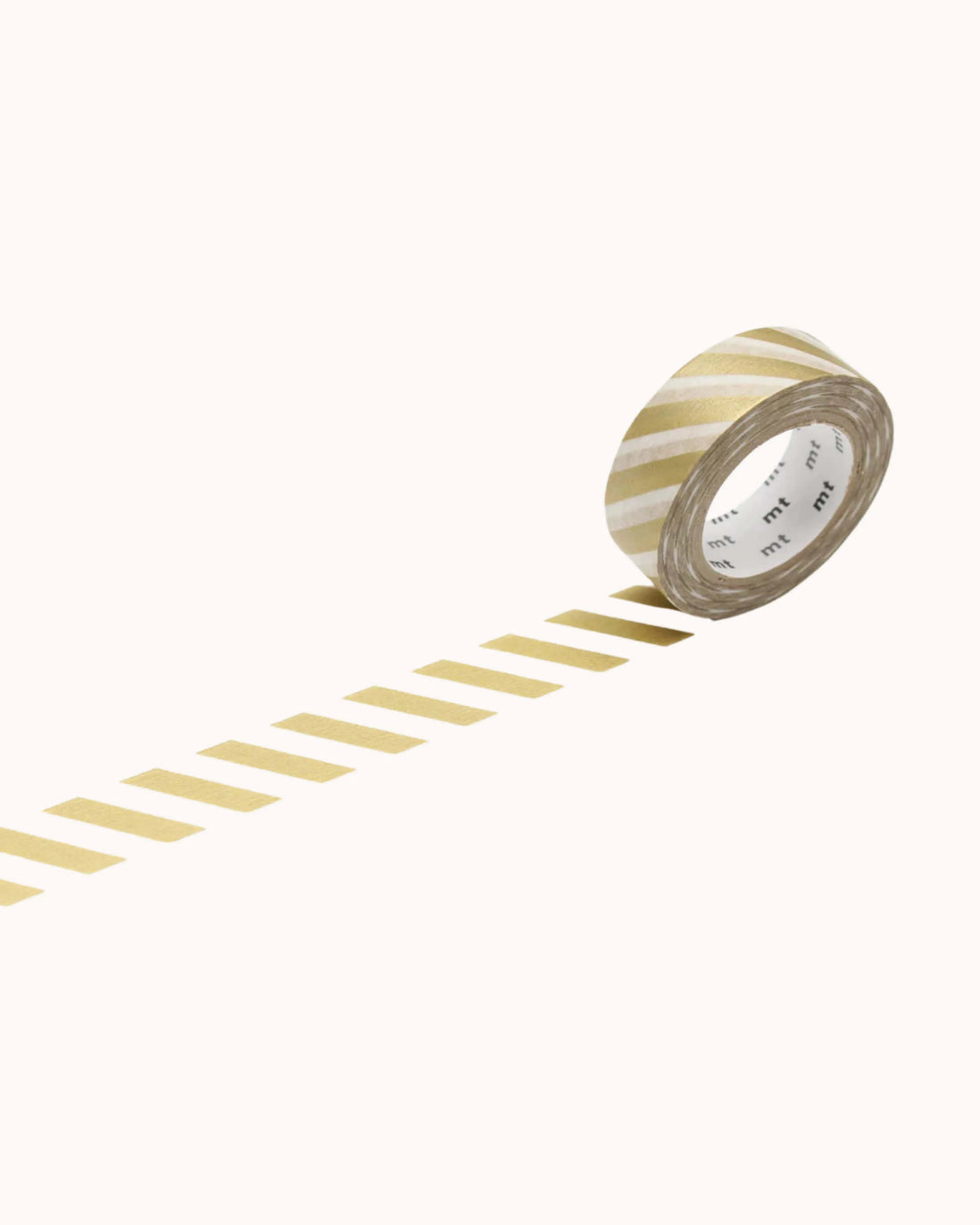 Washi Tape Stripe Gold