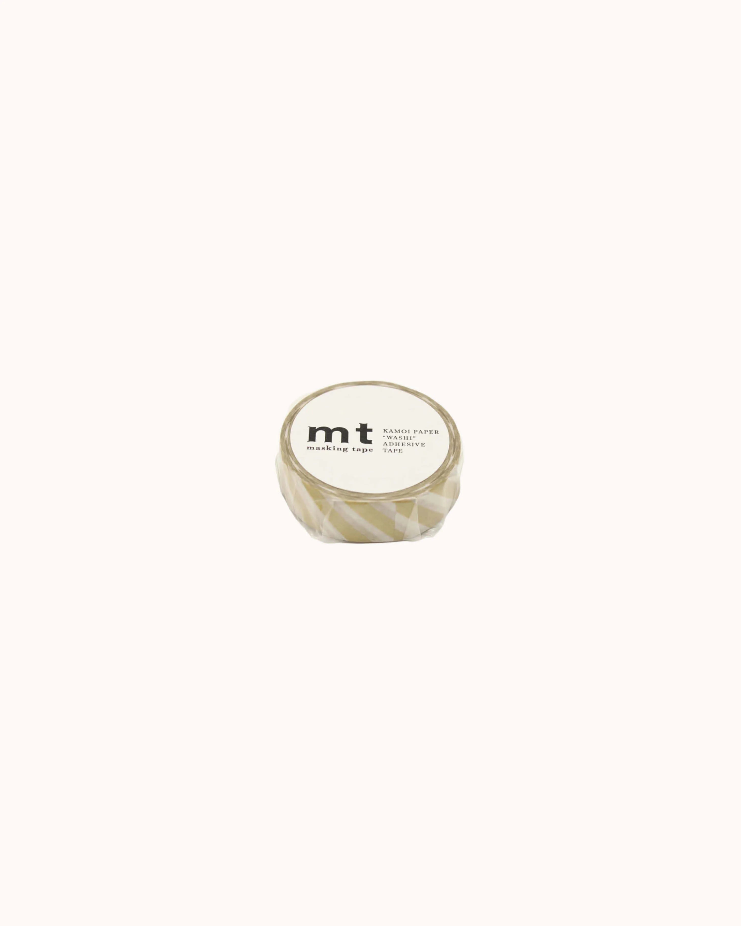 Washi Tape Stripe Gold
