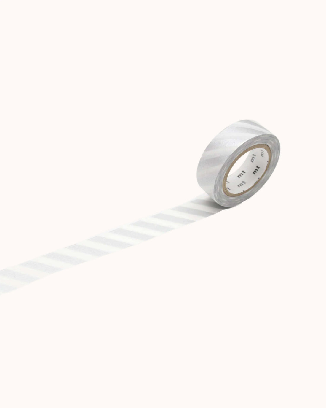 Washi Tape Stripe Silber