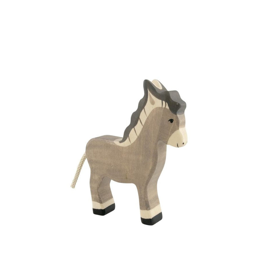 Wooden figure, donkey