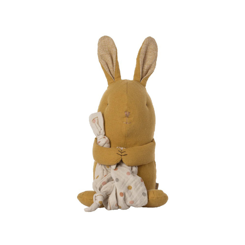 Baby Spieluhr Hase mit Schnuffeltuch Lullaby Friends aus Leinen und Baumwolle von Maileg bei kinder und konsorten Babyladen