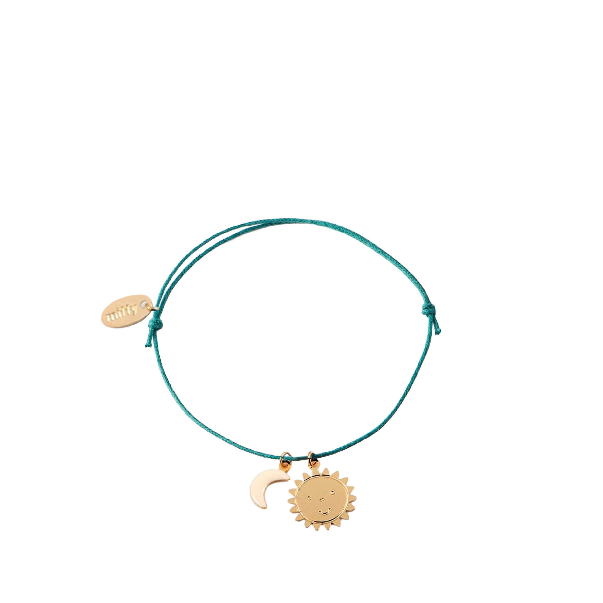 Titlee x Miffy bracelet, sun and moon