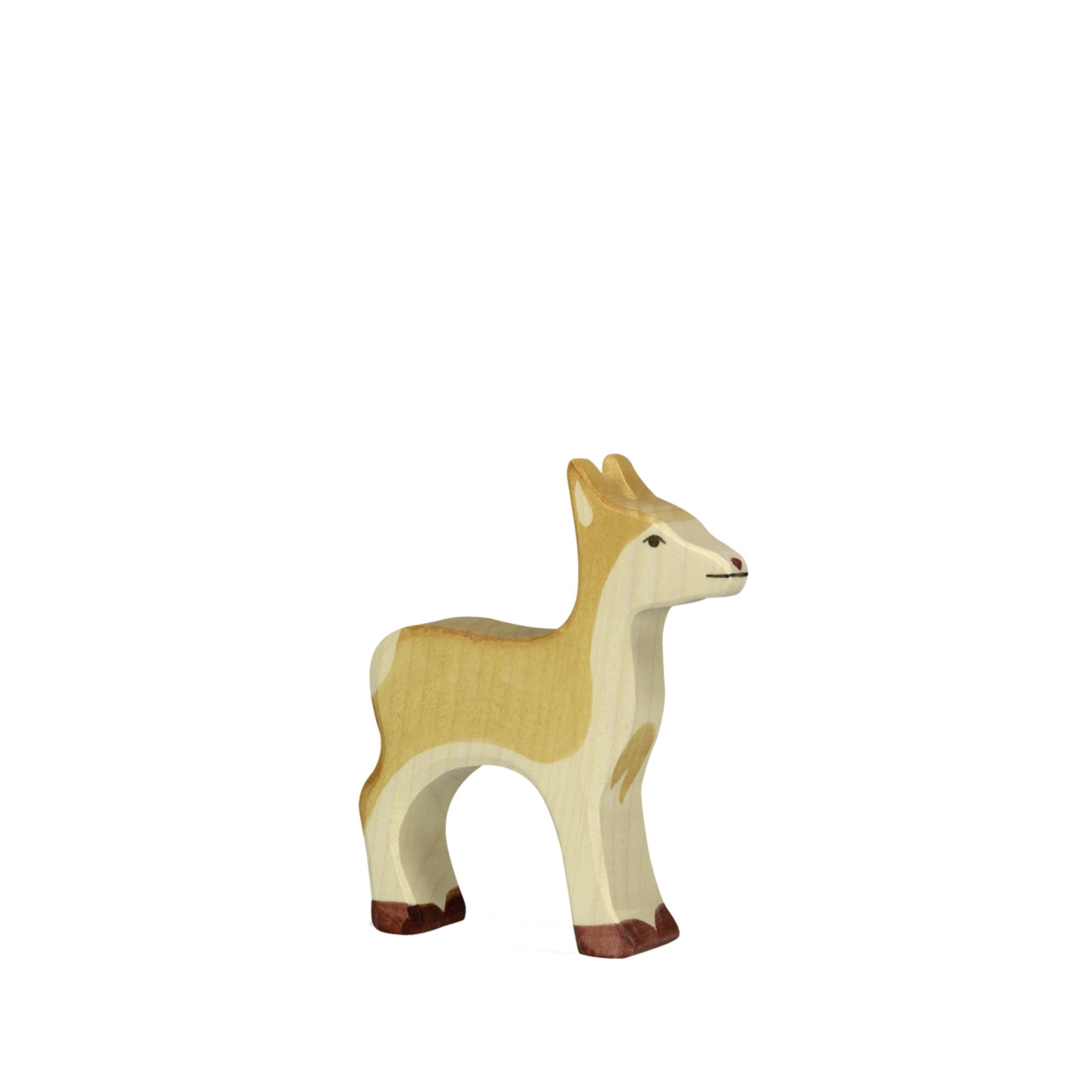 Wooden figure, deer