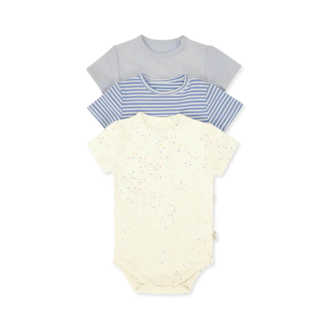 Set of 3, Baby body in etoile colore