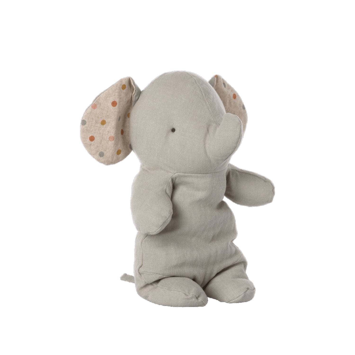 Cuddly toy, elephant in grey