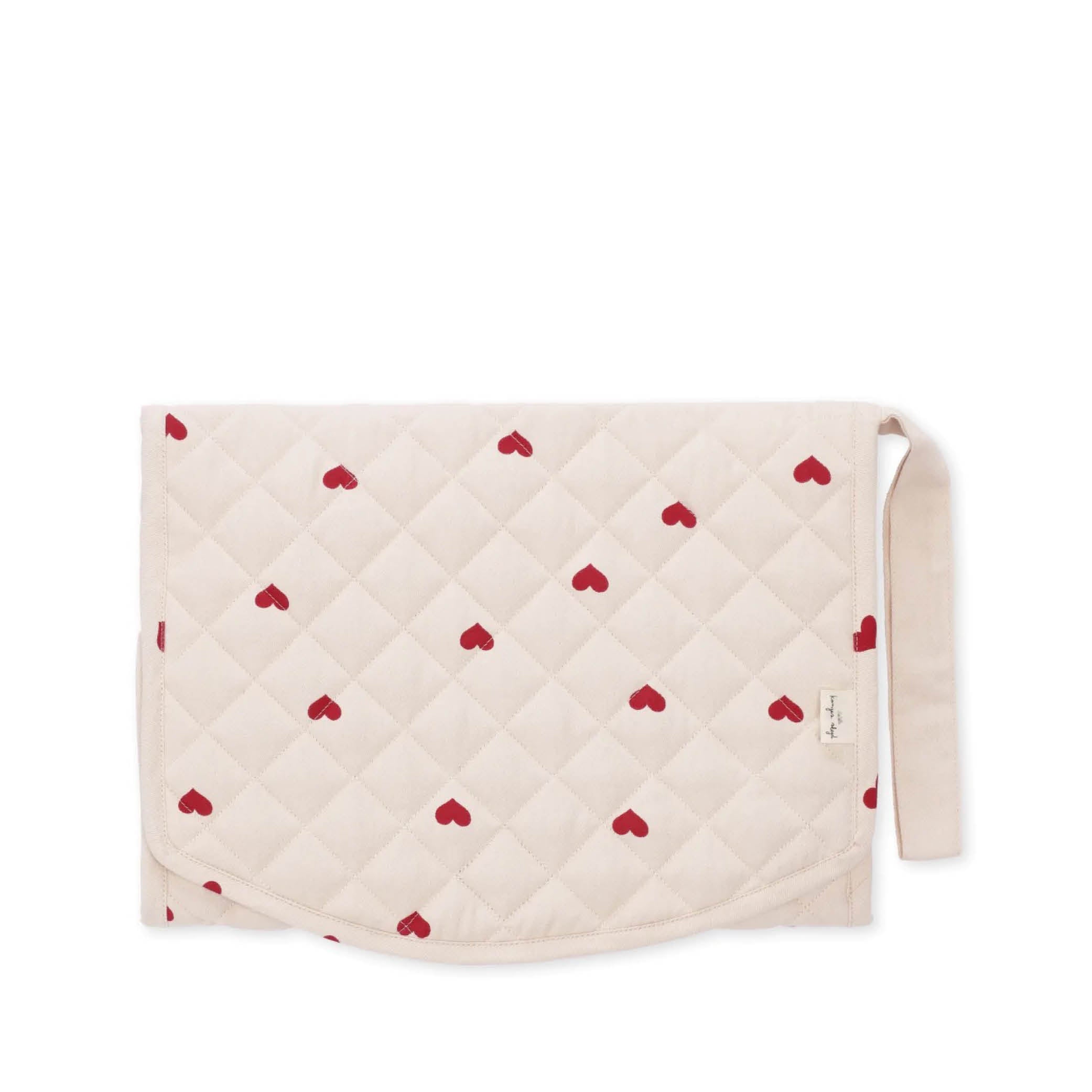 Changing pad for on the go in amour rouge