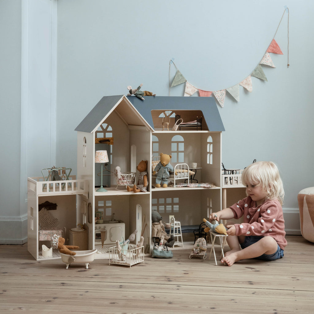 Holz Anbau für das Mäuse Puppenhaus von Maileg bei Kinderladen kinder und konsorten in Düsseldorf