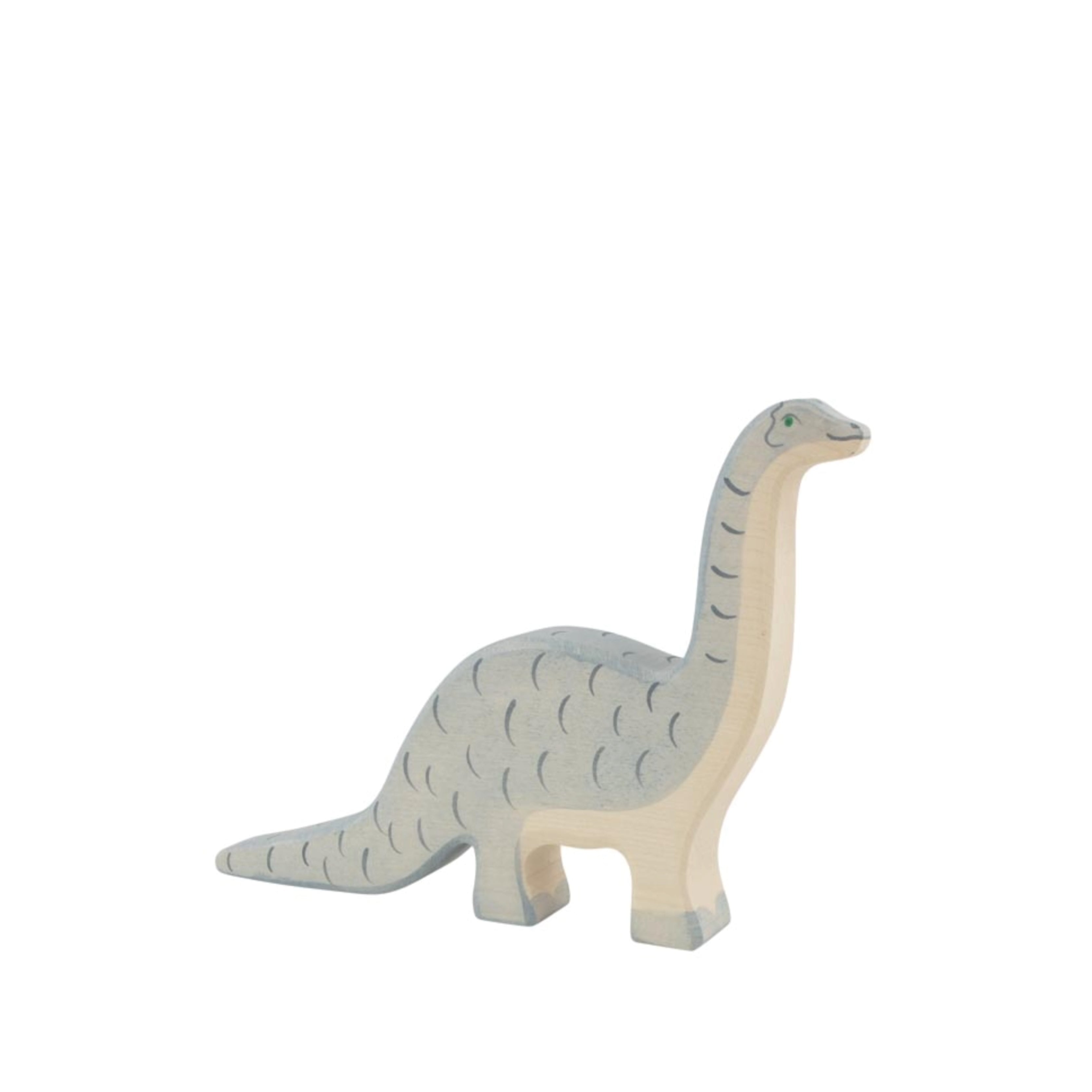 Wooden figure, Dino Brontosaurus