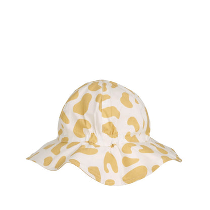 Reversible Sun hat Amelia in leo/jojoba