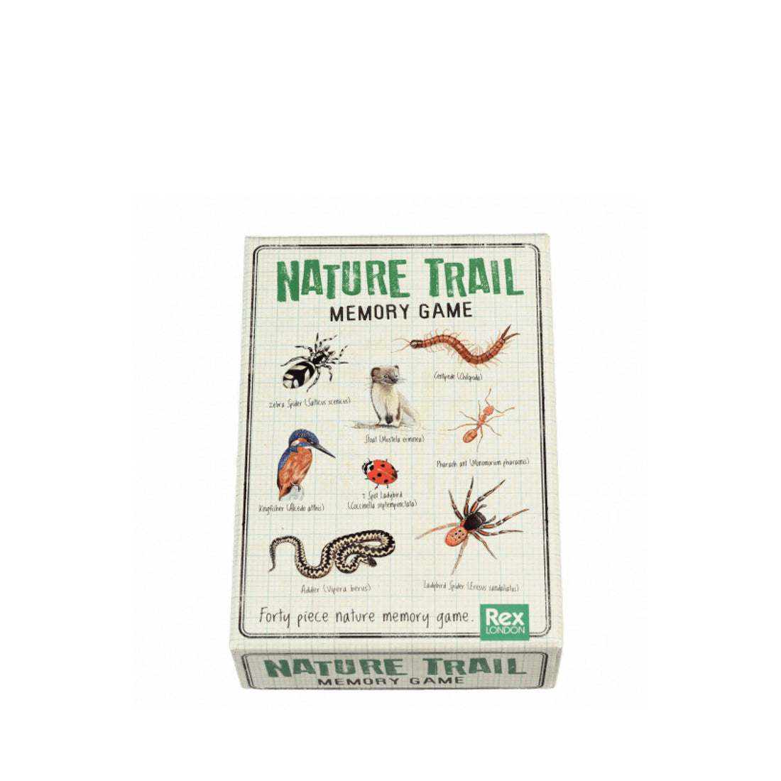 Memory game, nature trail