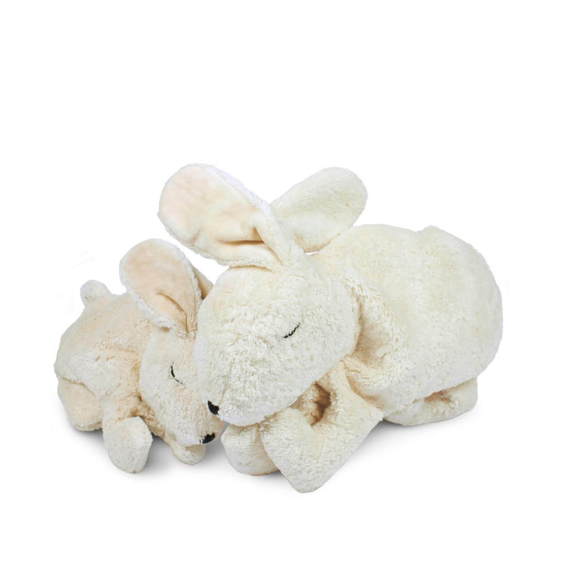 Cuddly Toy with Cherry stones, little white Rabbit