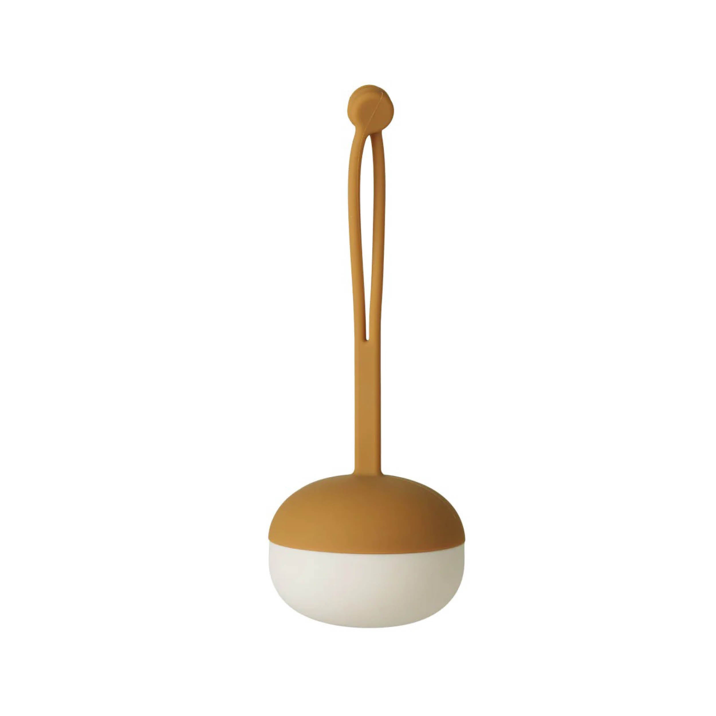 Samuel night light in a golden caramel/sandy mix