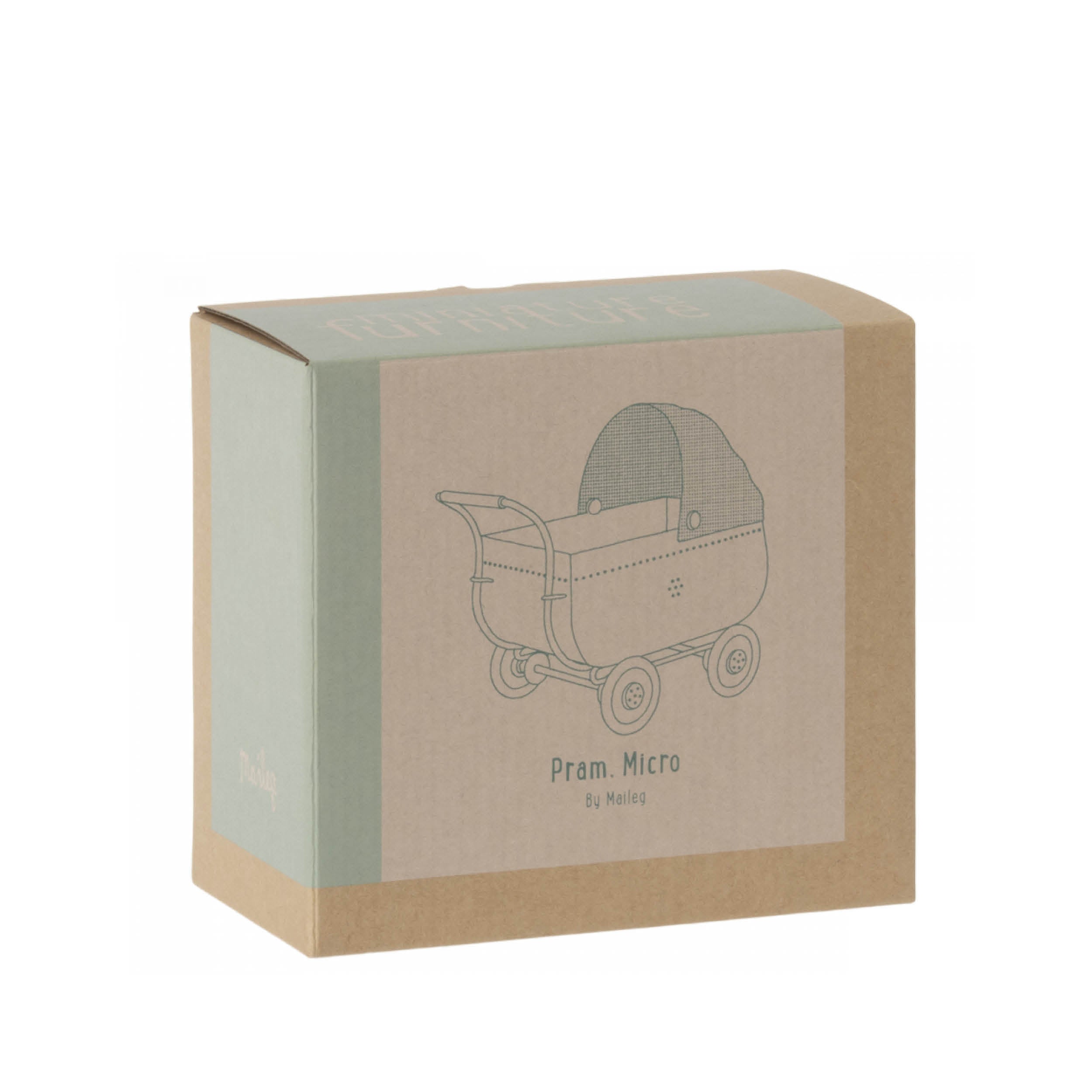 Teddy &amp; Hasen Babywagen in blue