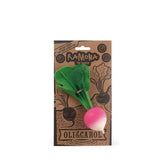 Baby Beißring Teether Oli & Carol Ramona das Radieschen aus Naturkautschuk und von Hand bemalt mit speiseechten Farben - 100% natürlich von Oli und Carol bei kinder und konsorten Düsseldorf
