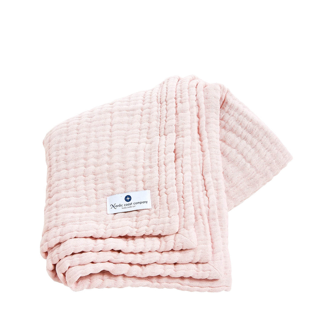 Muslin Baby Blanket in rose