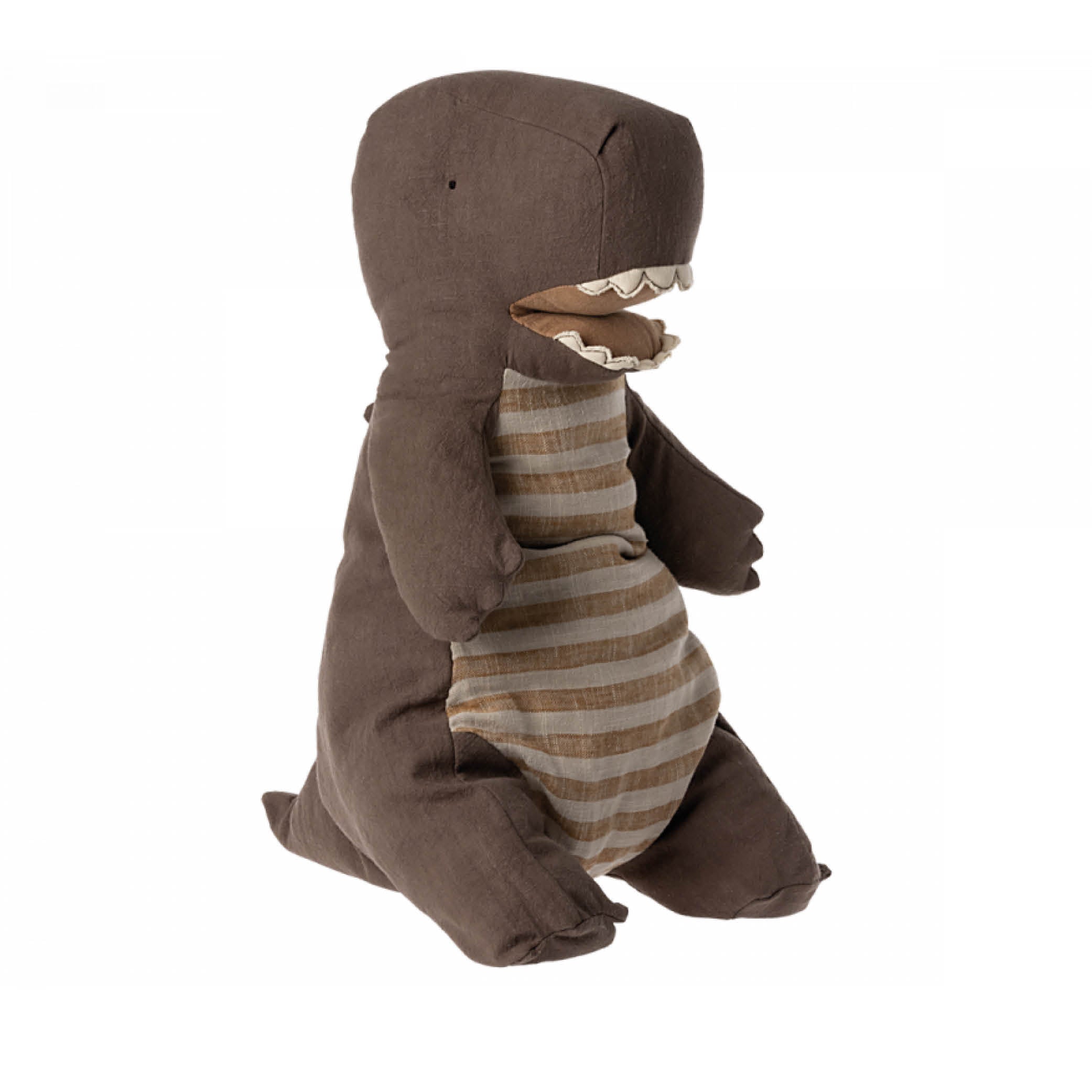 Large cuddly toy, gantosaurus in chocolate