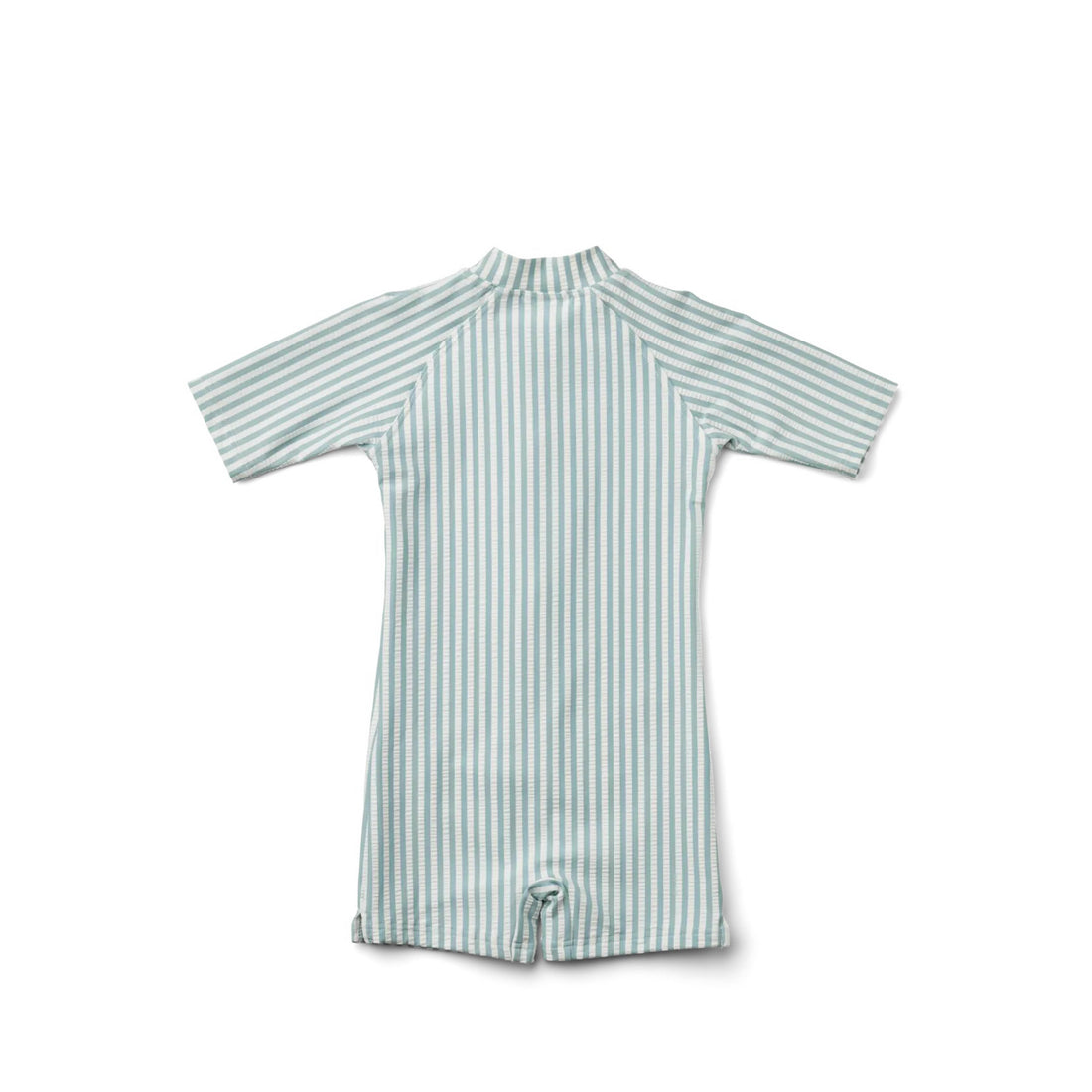 Schwimmanzug Max in sea blue/white gestreift