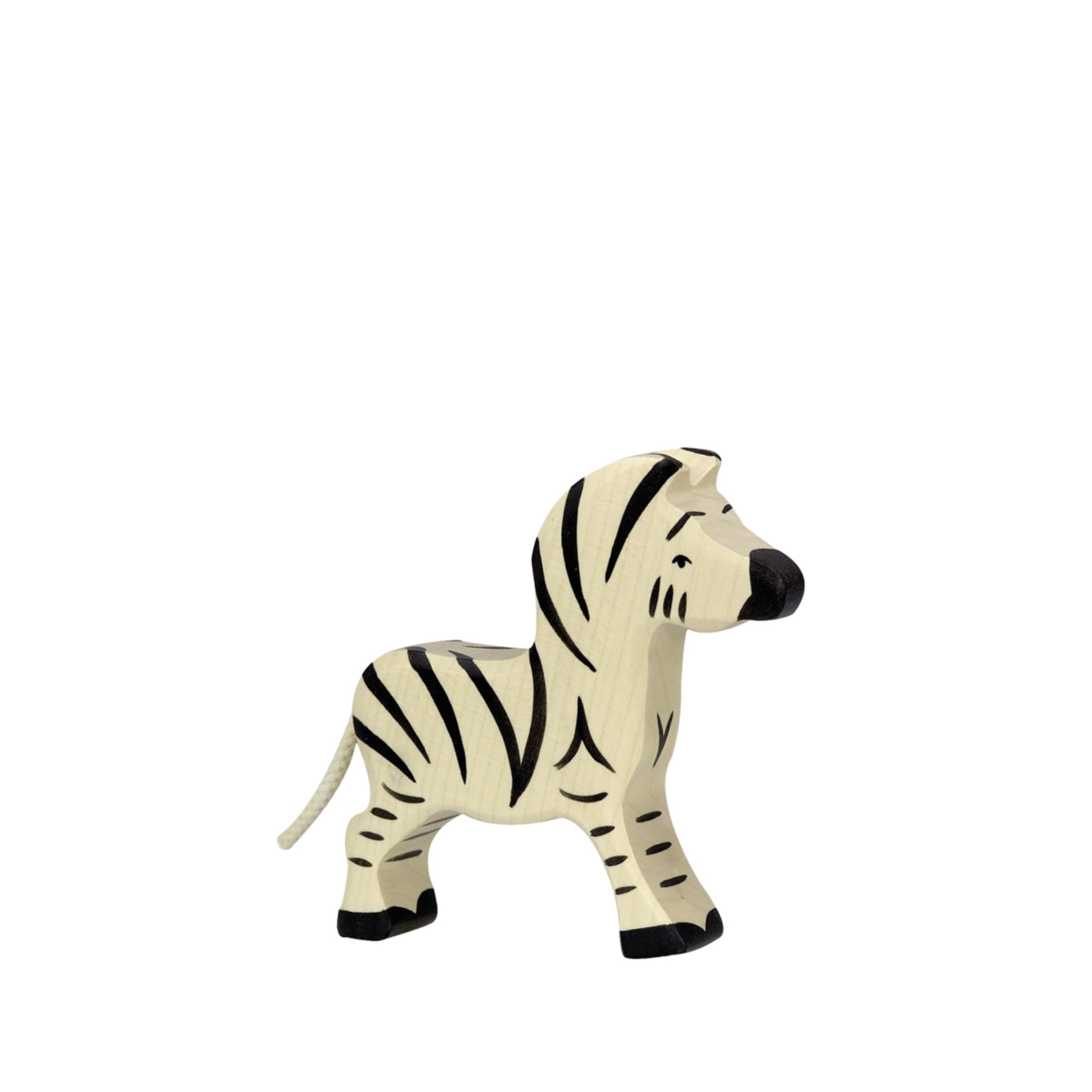 Holzfigur, kleines Zebra - kinder & konsorten - Spielfiguren