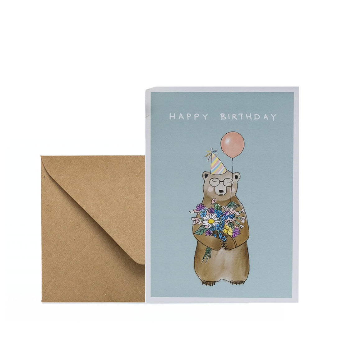 Birthday card Bear