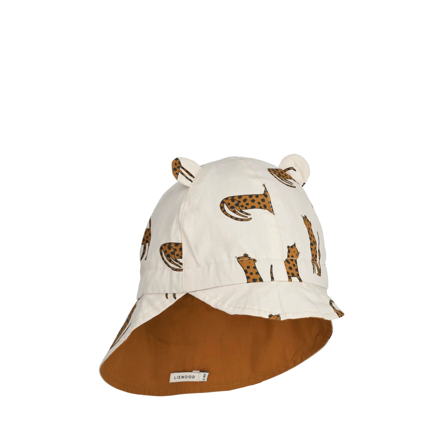 Sun hat Gorm in leopard/sandy