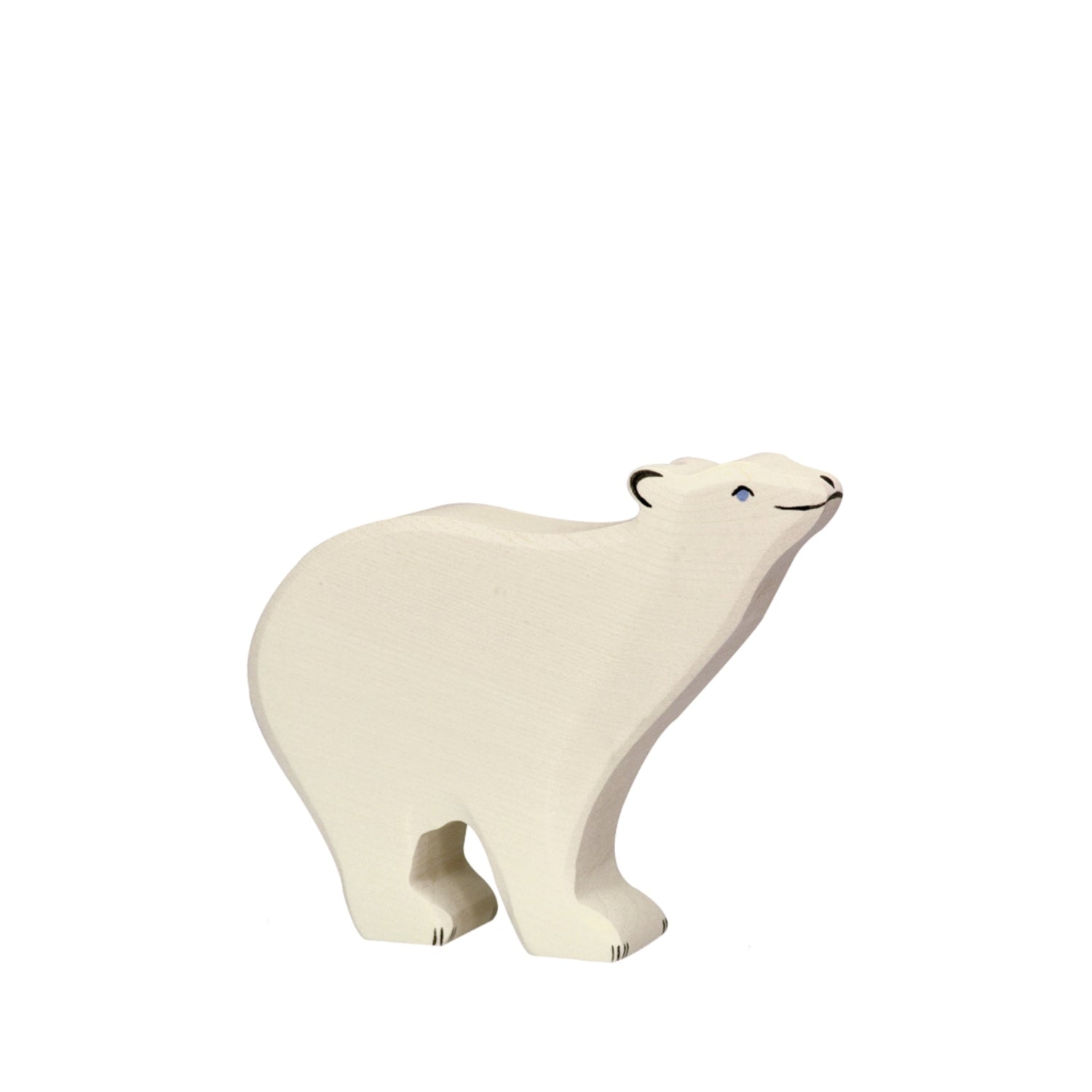 Wooden figure, polar bear