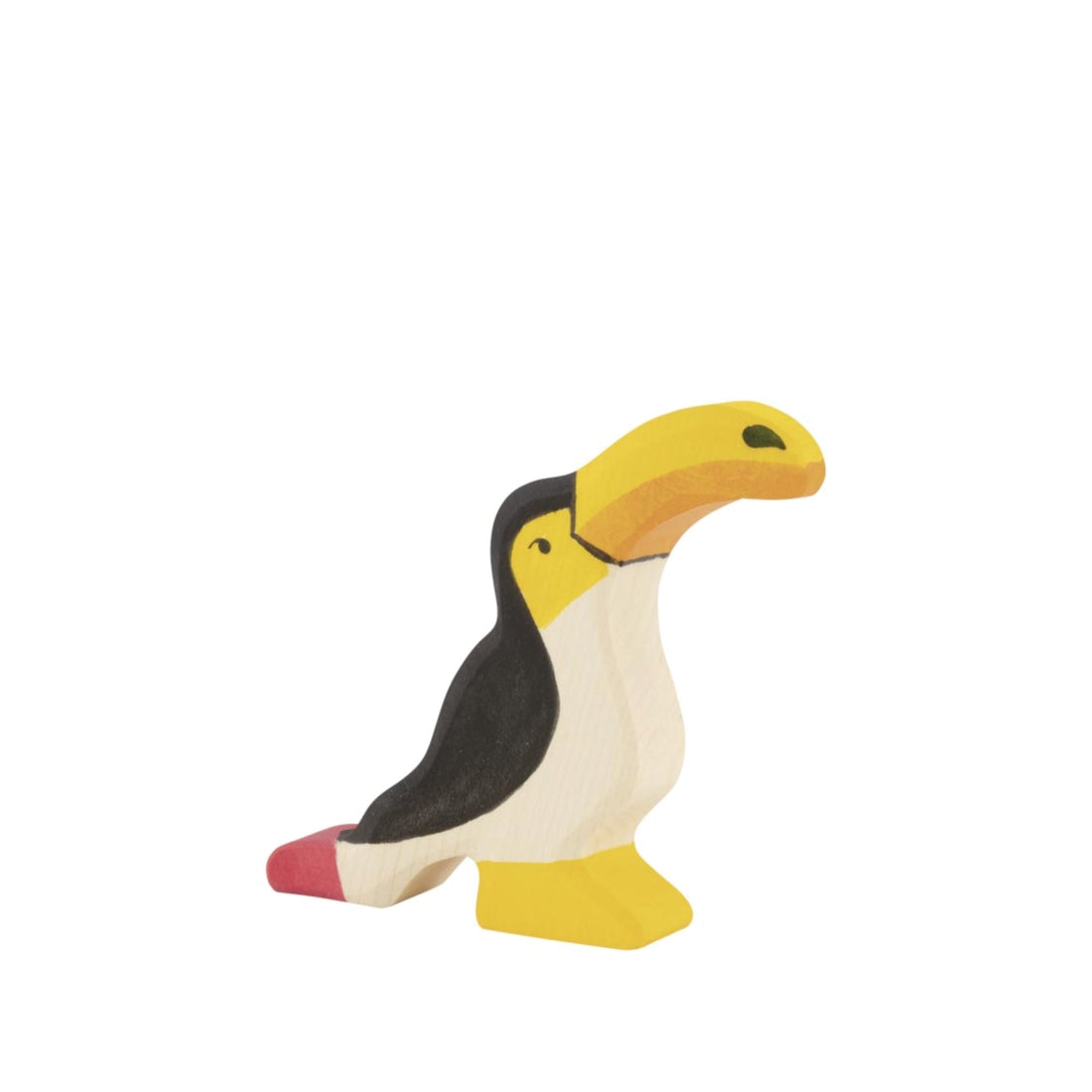 Wooden figure, toucan