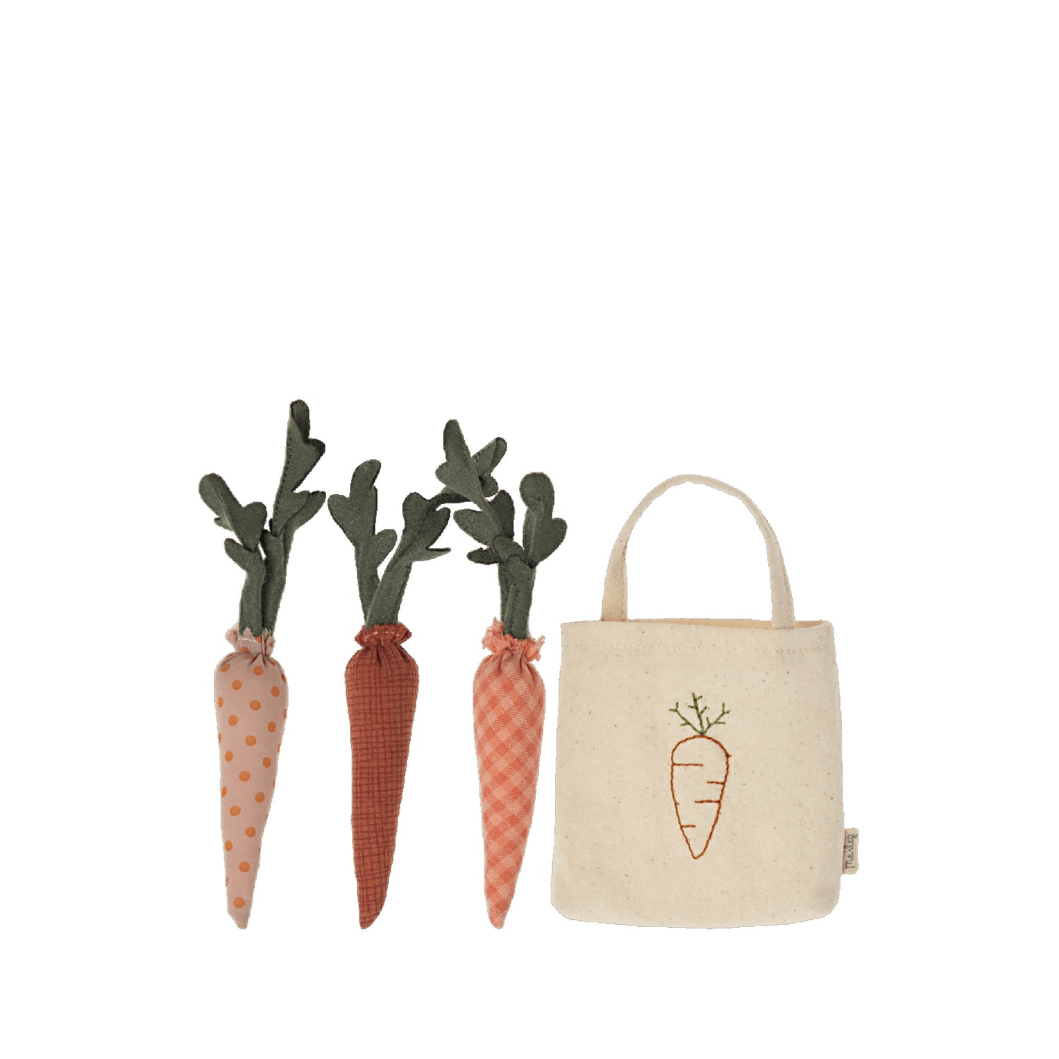 Carrots in the shopping bag