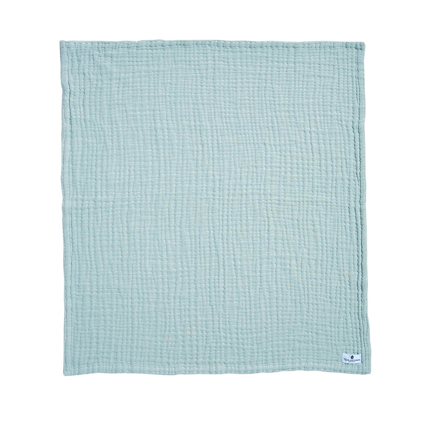 4 in 1 baby muslin blanket in jade green