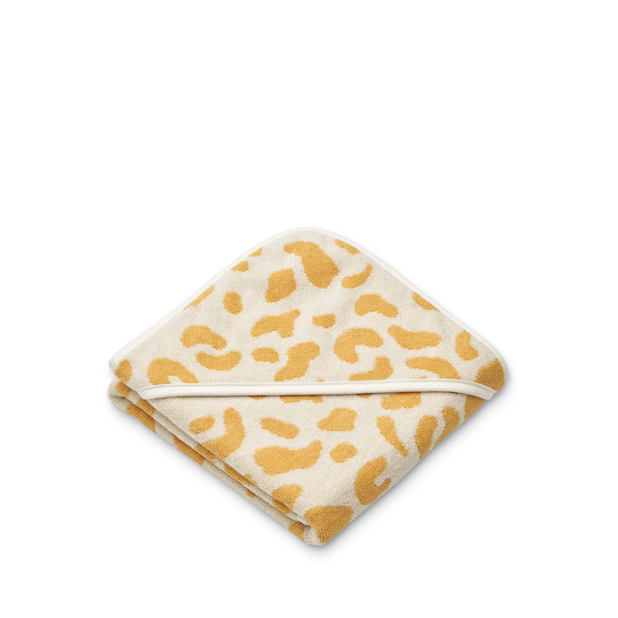 Baby Hooded Towel Alba in leo/jojoba