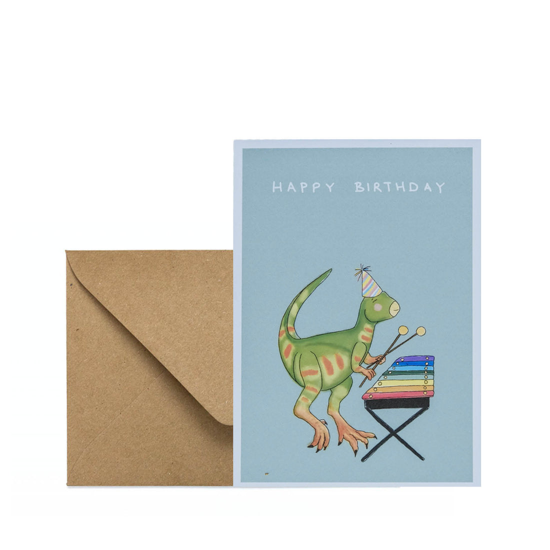 Birthday card Dinosaur