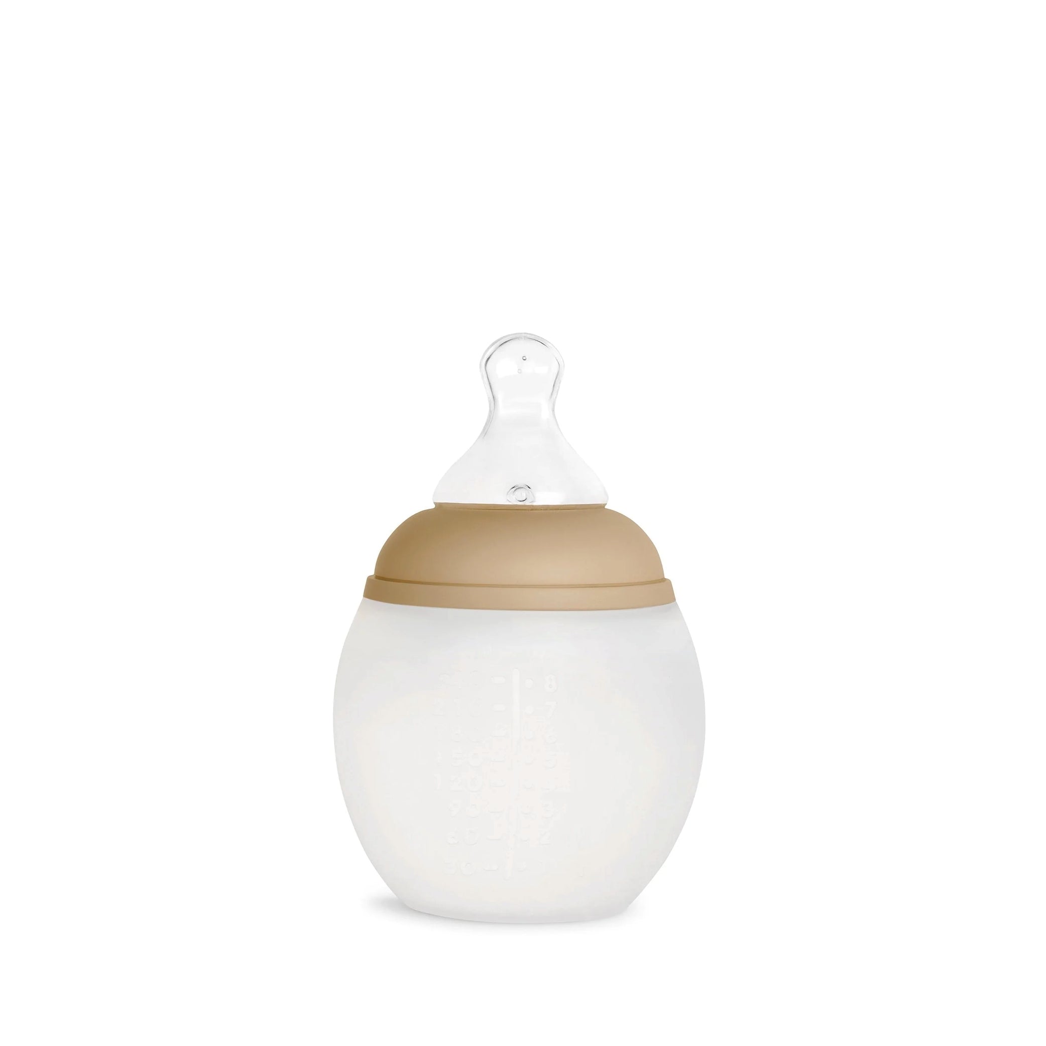 Baby und Neugeborene Antikolik Babyflasche in oats 240ml aus BPA frei medizinischem Silikon ohne Plastik von Elke bei kinder und konsorten düsseldorf