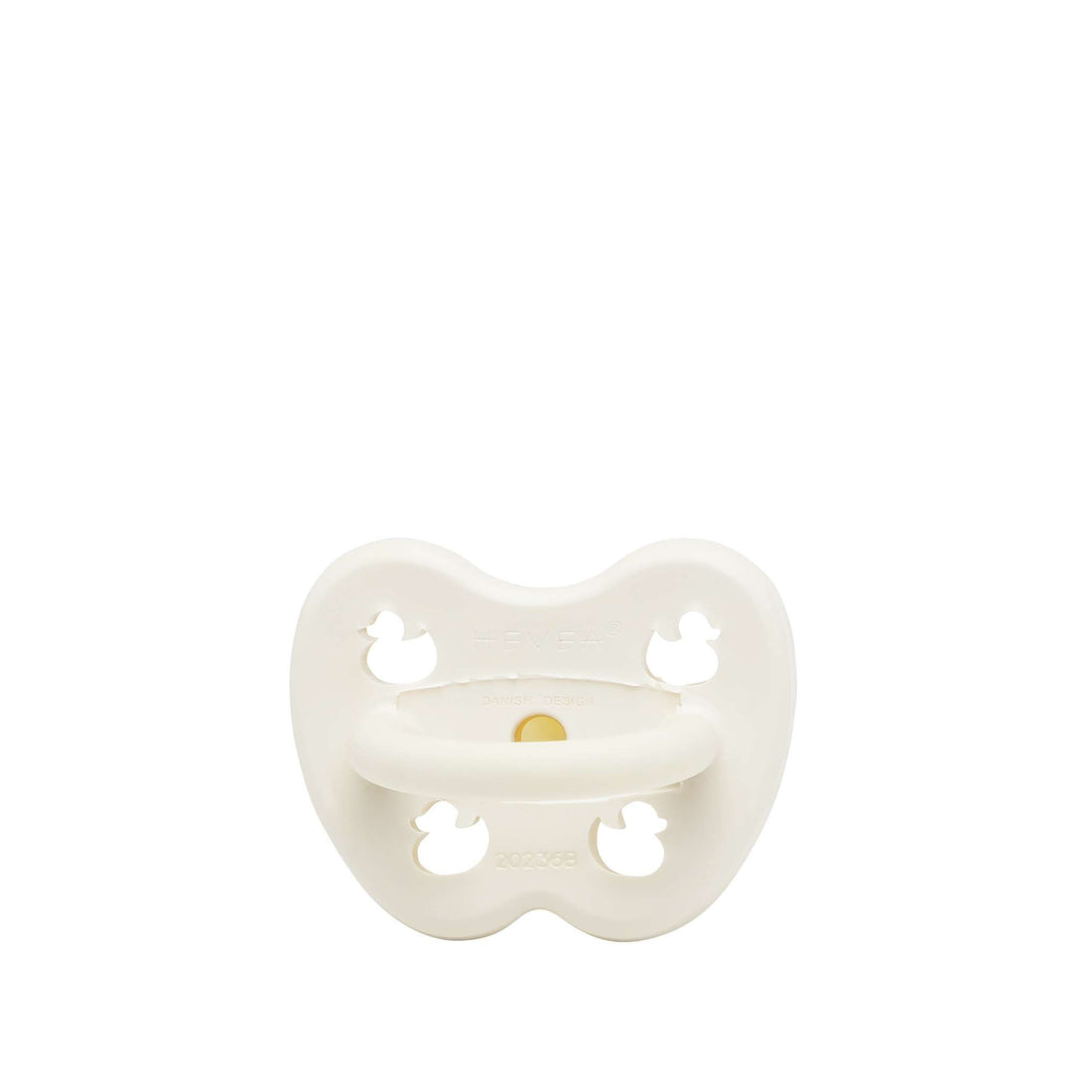 Pacifier in snow white