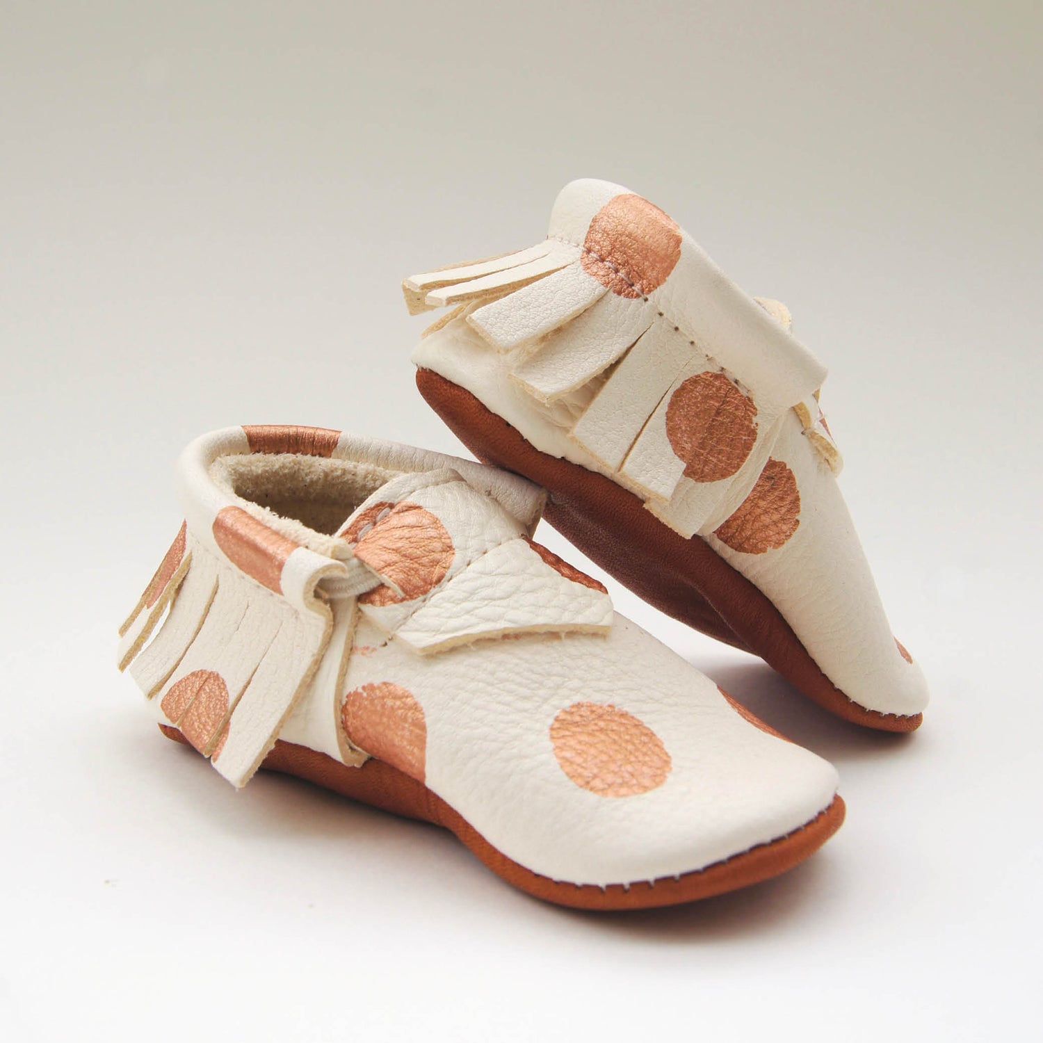 Moccasins in Kiss bronze