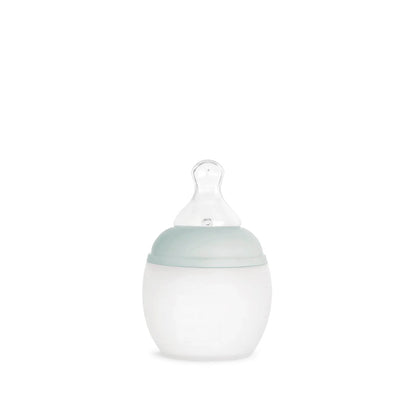 Baby und Neugeborene Antikolik Babyflasche in ivy green 150ml aus BPA frei medizinischem Silikon ohne Plastik von Elke bei kinder und konsorten duesseldorf