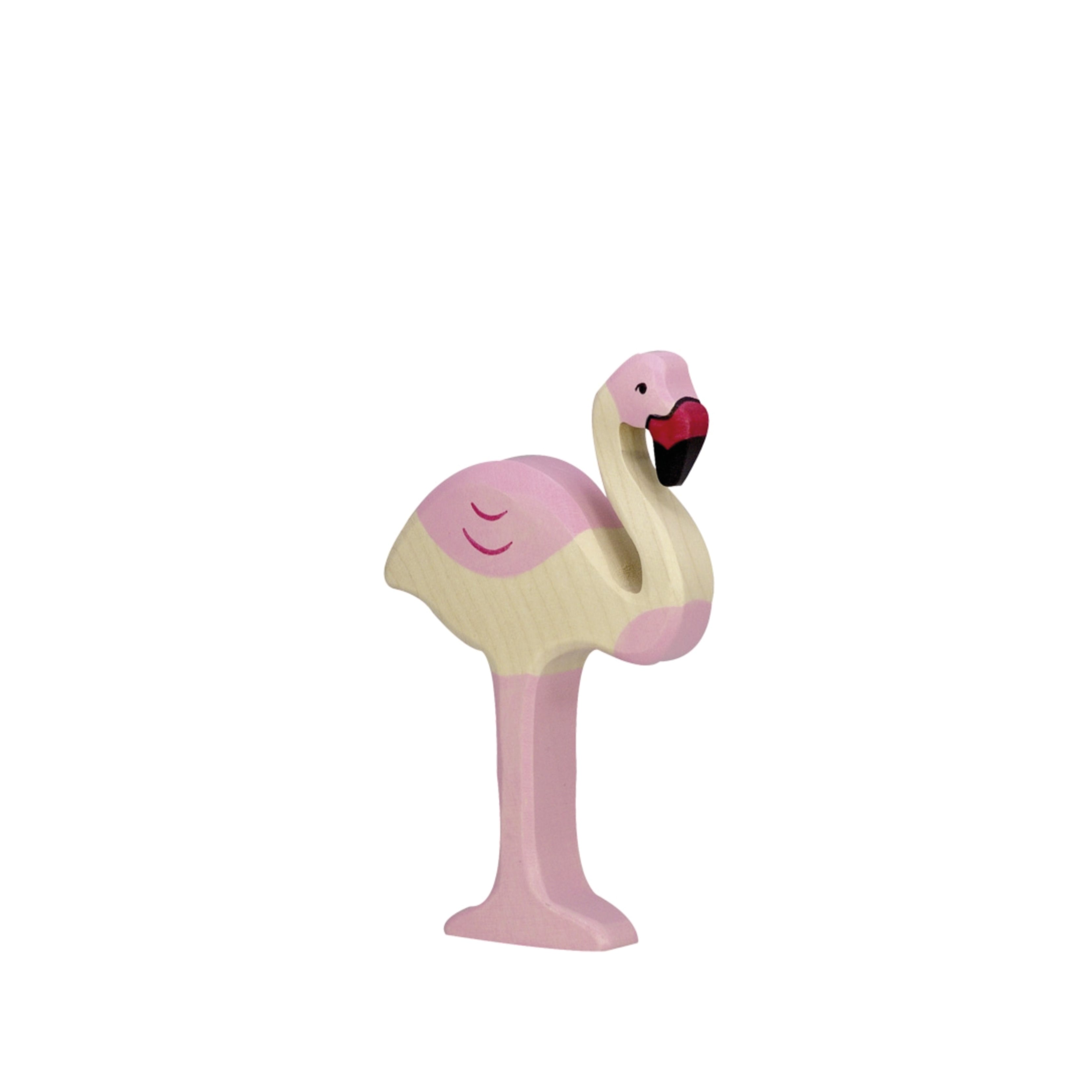 Holzfigur, Flamingo - kinder & konsorten - Spielfiguren