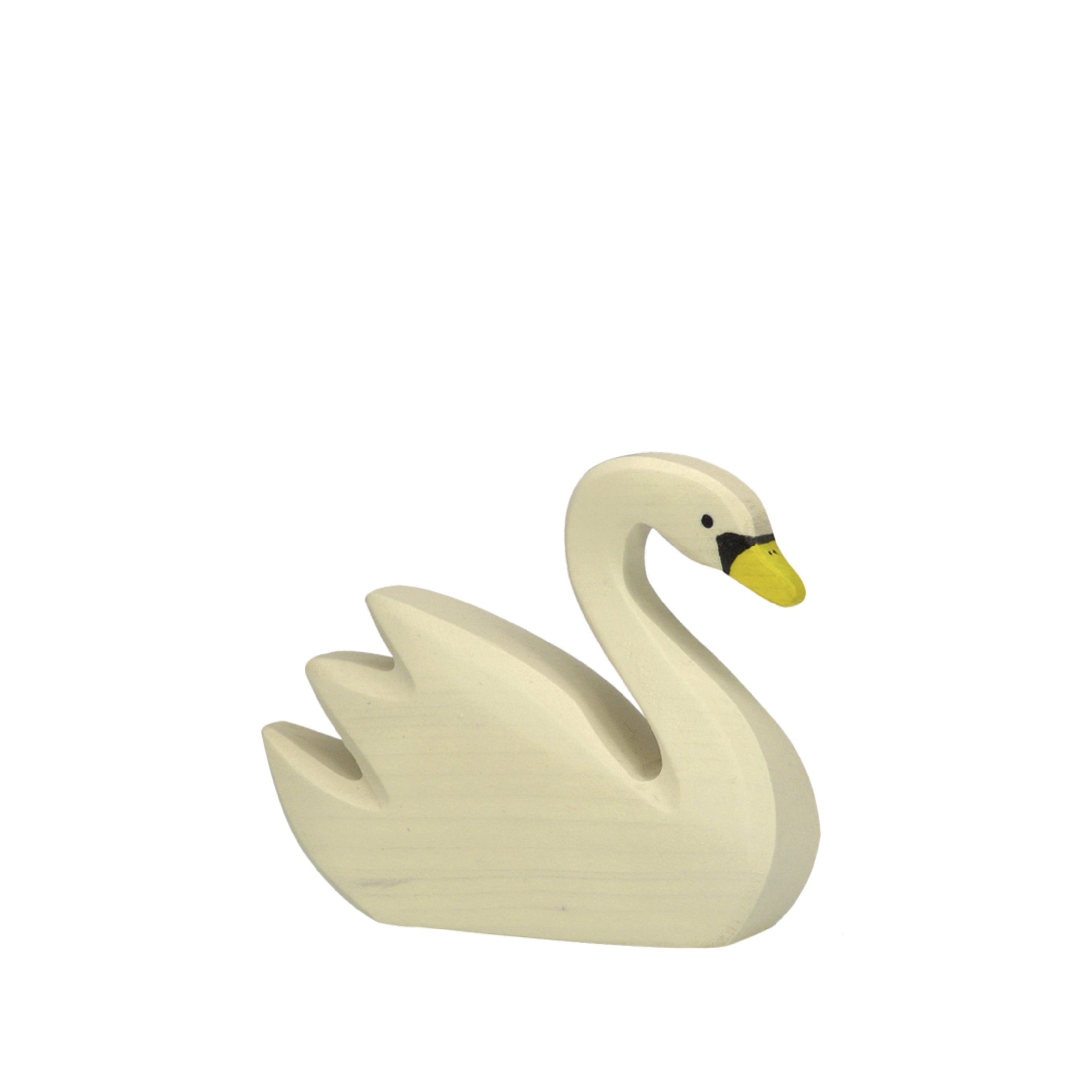 Wooden figure, swan