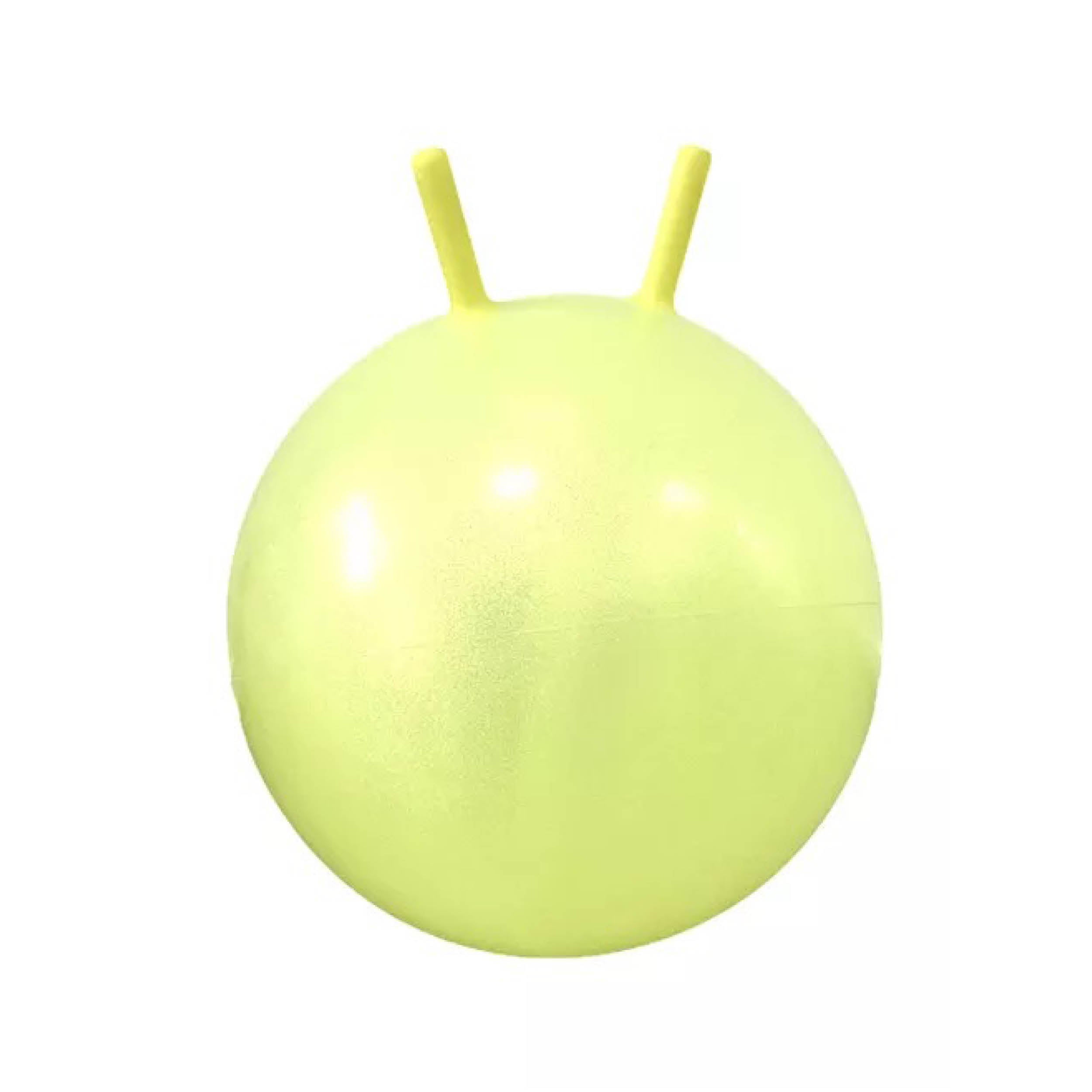 Hüpfball in gelb glitzer