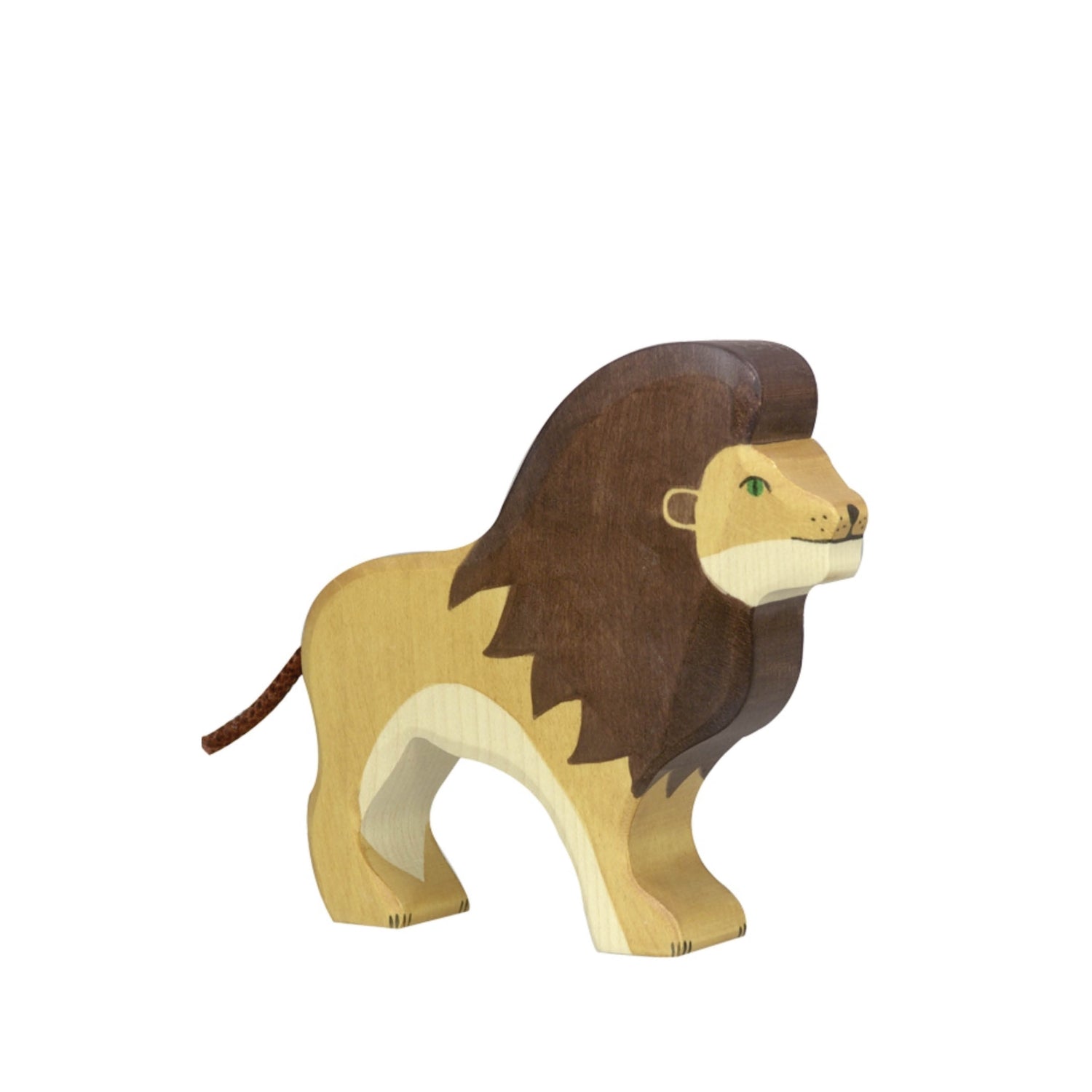 Wooden figure, lion