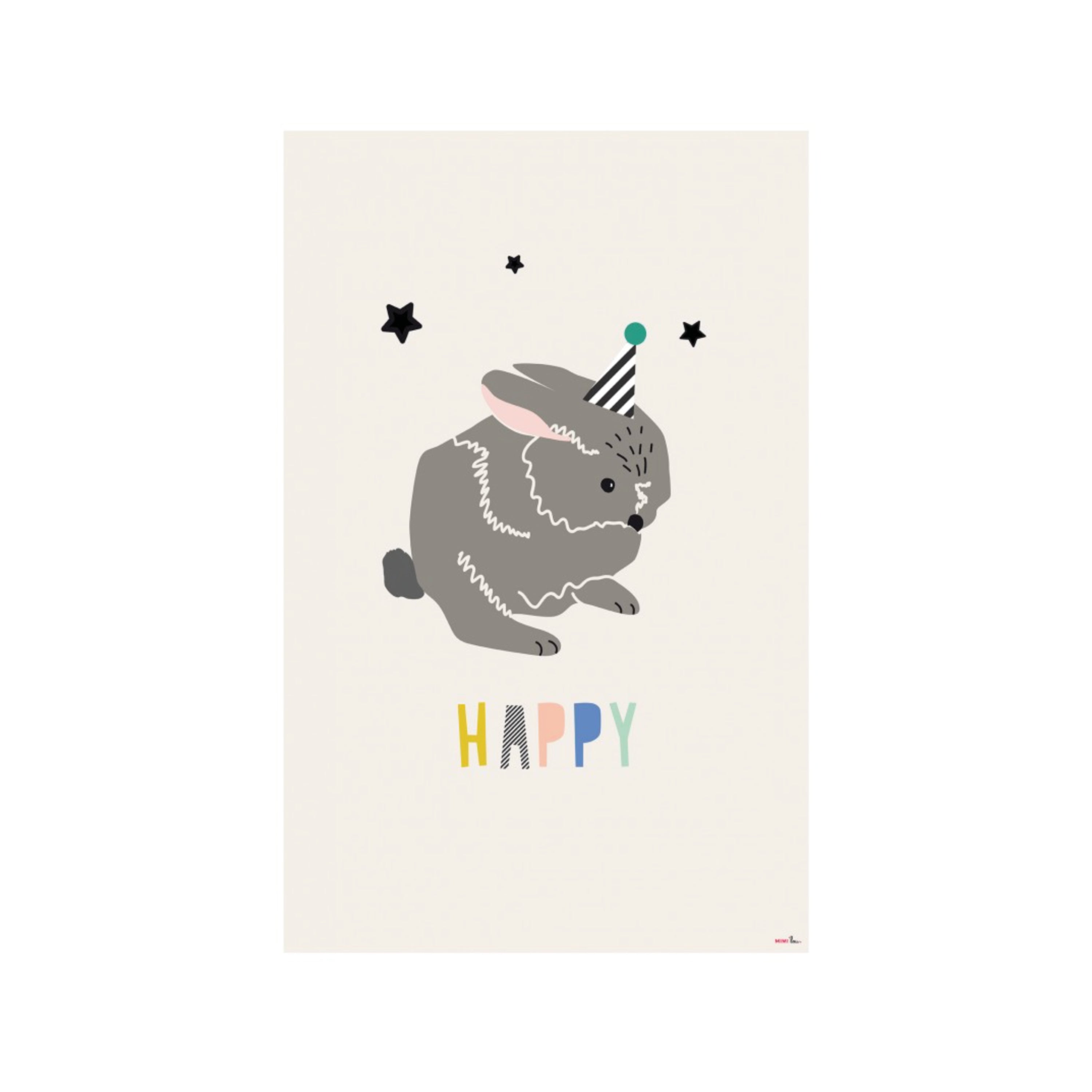 Poster, Happy