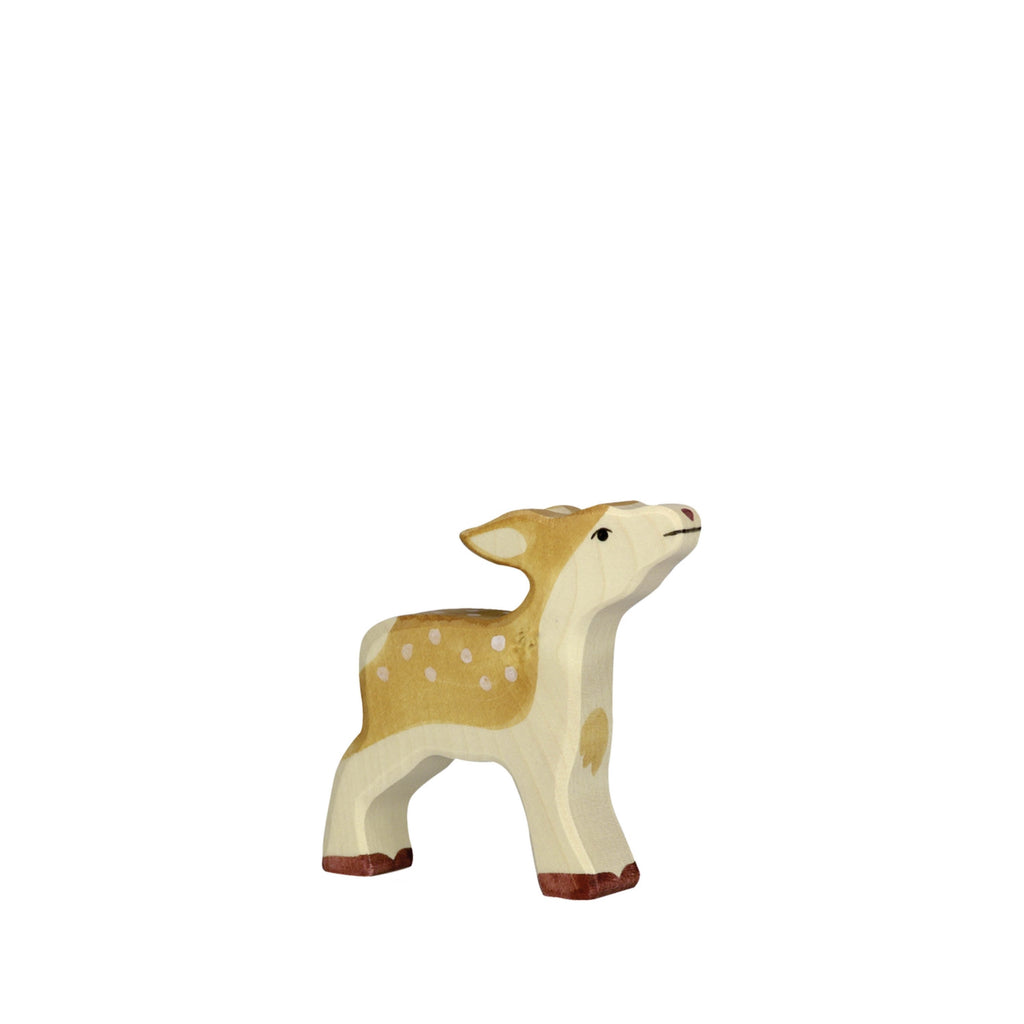 Holzfigur, Rehkitz - kinder & konsorten - Spielfiguren