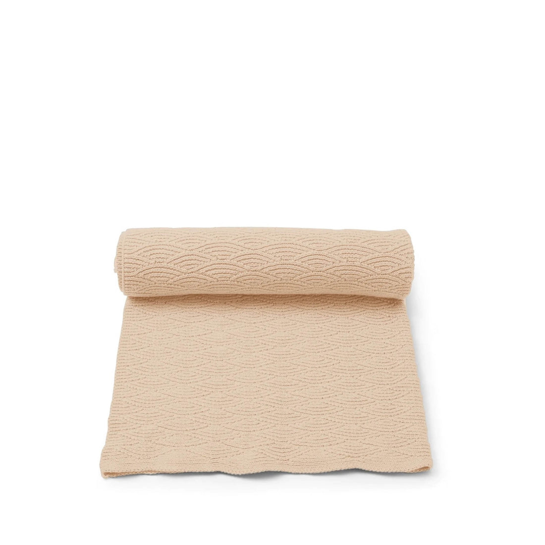 Baby Blanket Pointelle in ivory cream