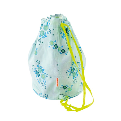 Swim bag, Folksy in bleu