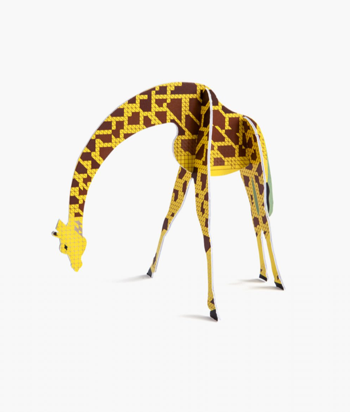 3D-Puzzle Grußkarte, Giraffe - kinder & konsorten - Puzzle